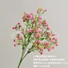 Buquê de flores gypsophila artificial de 5 ramos para decoração de cena de casamento, materiais DIY, flores artificiais para arranjos decorativos, atacado