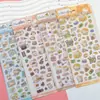 Adhesivos 3D de Cristal para Fiesta de Animales Lindos Panda, Manualidad Educativa Infantil, Decoración de Recompensa, Pegatinas para Álbum de Fotos y Teléfono