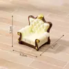 Micro-paisaje Creativo Serie de Muebles Retro Europeos Casa de Muñecas DIY Accesorios Decorativos Mini Adornos de Escritorio