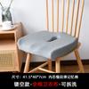 Almohada de espuma viscoelástica para la cintura, la espalda y la oficina, cojín para la cintura, cojín para el respaldo del asiento, cojín para la cintura del coche, transfronterizo de Amazon