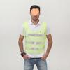Colete refletivo de malha comum para construção, saneamento, trânsito, rodovias, roupas refletivas, colete refletivo para impressão