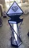 Suporte de Copo de Coquetel Luminoso para Bar KTV Suporte Criativo de Ferro para Taça de Vinho Carregamento Suporte de Copo para Uma Taça