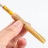 Mini Tubo de Chifre Pequeno de Resina, Porta-Cigarros de Uso Duplo Espesso e Fino, Portátil, Perfumado, Personalizado, Circular, Lavável