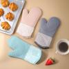 Luvas de isolamento de silicone de cozinha nórdica ferramentas de panificação luvas de forno de silicone espessas Luvas de forno de micro-ondas anti-escaldamento