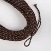 Corda Paracord 5mm Sete Fios Tecida à Mão 2m Material Artesanal DIY para Tecelagem de Pulseiras e Cordas Coloridas Trançadas
