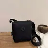 Bolso Pequeño Casual de Color Sólido de Nuevo Estilo Transfronterizo para Mujer, Bolso Cruzado Simple y Ligero de Tela Oxford, Bolso de Hombro Versátil, Bolso para Teléfono Móvil