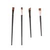 Fabricante de Brochas de Belleza Popular Brocha de Maquillaje Brocha Individual para Sombra de Ojos Brocha de Cabeza Oblicua Brocha de Doble Extremo Brocha Portátil para Labios Herramienta de Belleza