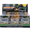 Novo Tanque de Guerra Elementar Blindagem Plástica Camuflagem Modelo Militar Figura de Batalha Infantil Brinquedo Inercial para Meninos