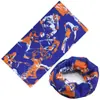Pañuelo Mágico Derun para Ciclismo Protector Solar para Exteriores Braga para el Cuello Pañuelo Versátil sin Costuras Calavera Transpirable Pañuelo para la Cabeza de Ciclismo