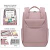 Mochila Diaria para Mujer Estilo Coreano Casual Estudiante Universitario Mochila para Portátil Mochila de Viaje Ventas Directas del Fabricante
