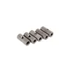 Tuerca lateral de acero bajo en carbono 1006A, tuerca cilíndrica, manguito de conexión para varilla roscada, tuerca redonda, conector de rosca interna