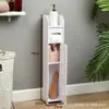 Suministro exclusivo transfronterizo de gabinetes para inodoro, estantes de esquina para baño, almacenamiento impermeable de múltiples capas para toallas y artículos de tocador