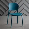 A Cadeira Possui Encosto, Moderna e Simples, Adequada para Sala de Jantar, Sala de Estar, Café, Loja de Chá com Leite, Cadeira para Treinamento e Negociação em Conferências