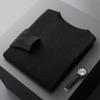 Nuevo otoño e invierno 2023 primera línea prêt-à-porter suéter de cachemira de cuello redondo para hombre moda suéter de cachemira cálido interior