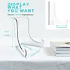Soporte de Exhibición de Libros Acrílico Transparente para Amazon Transfronterizo, Caballete, Revistero, Soporte para Teléfono Móvil, Soporte para Discos