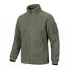Hanye [510g] Chaqueta de Polar Flame Otoño/Invierno Abrigo de Polar Polar Capa Interior Camuflaje Polar de Doble Cara Exportación