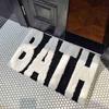 Alfombra de Baño Gruesa Absorbente Simple Transfronteriza, Alfombra de Baño Antideslizante Imitación Cachemira para el Hogar, Alfombrilla Absorbente para el Suelo del Baño