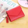 Suministro de Fábrica Cartera para Mujer Linda Colgante de Borla Estudiante Cartera Chaopang Cartera Billetera para Monedas P
