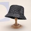 Sombrero de Pescador 2025 para Mujer con Lentejuelas de Diamante Sombrero Cubo Moda Femenina Europeo y Americano Explosiones Sombrero de Sol Plegable Sombrero Cubo de Moda