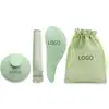 Kit de pente de palha de trigo 3 peças venda quente transfronteiriça Shunfa pente com cabeça de massagem pente de cabelo Escova de shampoo Mo silicone