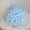 Novas Bolas de Flores para Casamento Decoração de Salão de Casamento Flores de Mesa Meias Esferas de Rosa Arranjo de Hotel Flores para o Caminho do Quarto da Noiva Flores Prontas