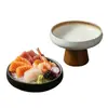 Platos de cerámica altos para guarniciones, platos pequeños para cocina japonesa y coreana, platos fríos, tazones para kimchi, tazones para aperitivos de restaurante especializado, directo del fabricante