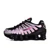 Zapatillas de correr Shox TL transfronterizas para hombre y mujer, zapatillas deportivas transpirables de bajo perfil con absorción de impactos, zapatillas casuales en blanco y negro para hombre y mujer