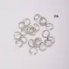 Fabricante Anillos de Salto Abiertos de Metal Multitamaño Anillos Abiertos de Bucle Sencillo Accesorios de Joyería DIY Collar Pulsera Anillos de Conexión Hechos a Mano