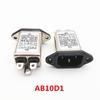 Filtro antiinterferencias AMPOE AB10D1 AR10D1 10A6A portafusibles filtro de alimentación EMI
