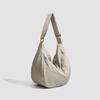 Nuevo Bolso de Tela Waffle para Mujer, Versátil, Bolso de Gran Capacidad, Moderno, Estilo Casual Relajado, Hombro, Cruzado, Tote
