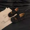 Zapatos bajos de suela gruesa estilo retro francés populares para mujer, nuevo modelo de otoño 2026, zapatos Mary Jane Birkenstock que aumentan la altura para personas menudas