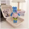 Colgantes de peces geniales, peces flácidos, peces que yacen planos de los residentes de Fondo de Bikini, accesorios para llaveros, overoles, Año Nuevo