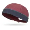 Novo Gorro de Algodão Lavado para Primavera e Outono para Casais, Chapéu Tang de Topo Macio Hip-Hop de Rua, Chapéu de Proprietário Versátil para Todas as Estações para Homens, Transfronteiriço
