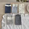 Calcetines frescos y dulces para mujer, calcetines japoneses dulces florales de media pantorrilla, encaje de puño de burbuja coreano, calcetines holgados de lunares pequeños estilo Ins
