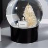 Contador xianggrandma 100mm Bola de cristal de árvore de Natal branca caixa de presente de luxo fábrica em estoque atacado presente de feriado