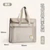 Bolsa Portátil para Libros, Bolsa Engrosada para Tutorías, Bolsa para Estudiantes de Primaria para Tutorías, Bolsa de Malla de Doble Capa de Gran Capacidad para Almacenamiento de Libros de Texto