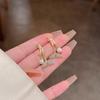 Pendientes de plata S925 con forma de aguja, estilo coreano, sencillos, elegantes, con personalidad de nicho, de perlas, de alta gama, ligeros y lujosos, para mujer, al por mayor