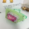 Bolsa Transparente para Muñeca Estilo Japonés, Fresca y Linda, Bolsa de Cintura de Dibujos Animados de Moda para Estudiantes con Alto Atractivo Estético