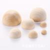 Accesorios de joyería DIY 10-30MM color tronco madera de loto cuentas de madera mitad semicircular bola cuentas de madera cuentas sueltas de madera