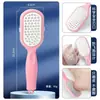 Pedicura para eliminar callos y piel muerta, raspador de talones casero, cuchillo de piedra para pies, dispositivo para moler la piel de los pies, tabla para frotar los pies