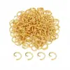 Argolas Abertas de Alta Qualidade que Preservam a Cor para Artesanato DIY, Argolas de Conexão Semi-Acabadas, Fechos de Conexão, Argolas de Ferro, Argolas Redondas, Acessórios para Joias