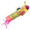 Brinquedo para Pássaro brinquedo para papagaio brinquedo de arame para papagaio brinquedo de escalada de bambu bola de vime brinquedo para morder 40g
