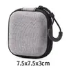 Bolsa de Almacenamiento para Auriculares, Caja de Protección para Disco Duro Móvil, Cable de Datos y Cargador para Teléfono Móvil, Bolsa de Almacenamiento de Cáscara Dura, Mini Rectangular