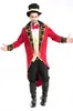 8653# Halloween sombrero loco para hombre esmoquin mago actuación cosplay uniforme