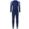Traje de baño Siaman de manga larga para niños a prueba de sol para niños y niñas Traje de buceo Traje de medusa A prueba de frío Traje de snorkel para natación de invierno