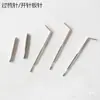 Máquina de Tejer de Plana de Manivela, Herramienta Multifuncional para Peinar, Tablero Giratorio de Agujas, Dispositivo de Peinado, Peine Largo y Corto, Peine para Cuello, Aguja de Máquina de Tejer