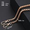 Cadena Plana Cadena en O Hebilla de Gancho de Aleación de Zinc Cadena para Bolsos Correa de Metal para Bolsos de Hombro Cruzado Correa de Hierro para Bolsos