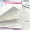 Novo Bloco de Notas com Prancheta de Asas de Anjo, Notas Adesivas Portáteis Rasgáveis, Bloco de Notas com Prancheta de Desenho Animado, Caderno de Mensagens
