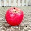 Modelo de fruta de plástico de simulación, manzana verde, modelo de fruta y verdura falsa, accesorios, adornos de decoración para el hogar al por mayor