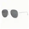 Gafas de Sol Retro Sapo Espejo Doble Rayo 2025 Nuevas Gafas de Sol Europeas y Americanas Gafas de Sol de Alta Gama Tendencia de Pasarela Fotografía Callejera